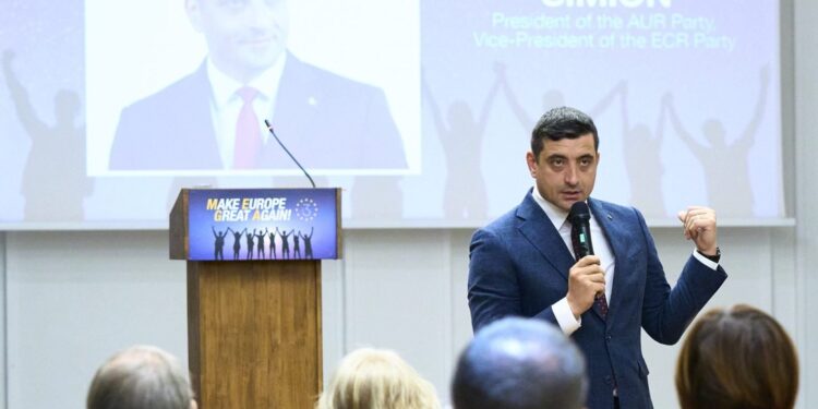 George Simion: „Uniți suntem MEGA. Uniți suntem puternici! Avem datoria să reconstruim și să facem din nou măreț continentul nostru!”